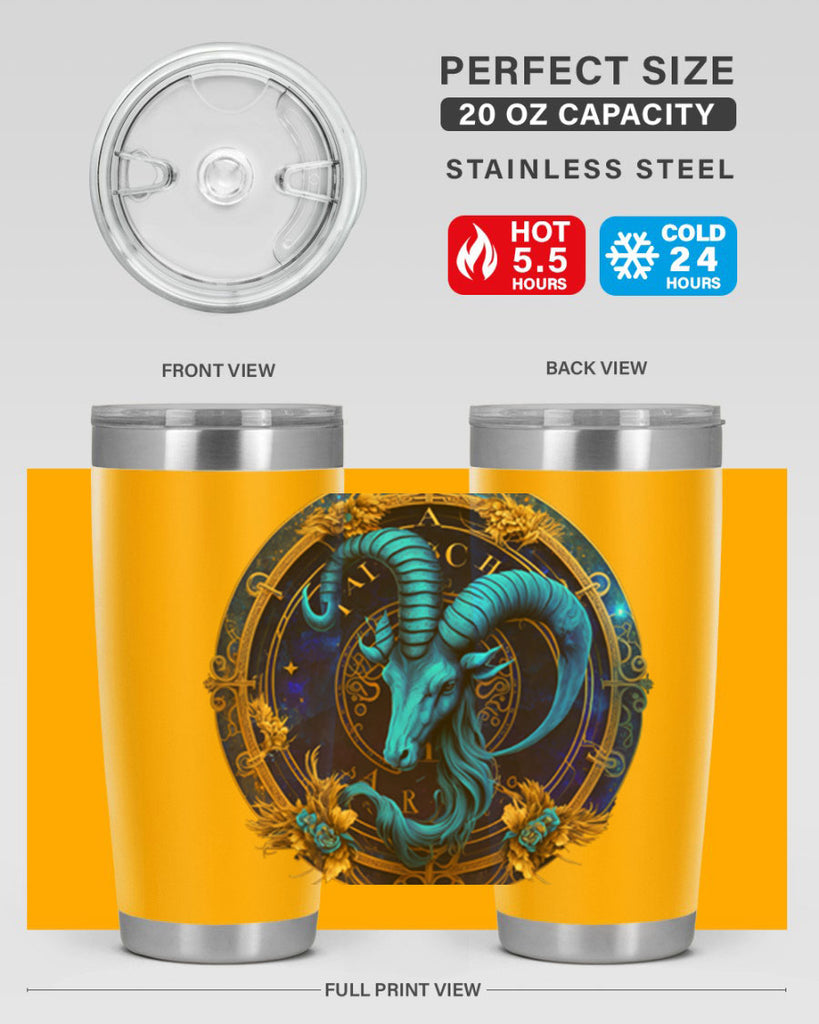 Capricorn 181#- zodiac- Tumbler
