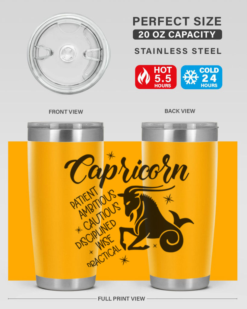 Capricorn 188#- zodiac- Tumbler