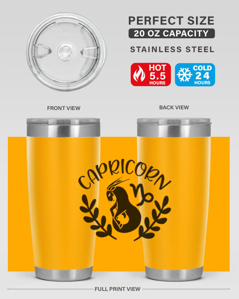 Capricorn 192#- zodiac- Tumbler