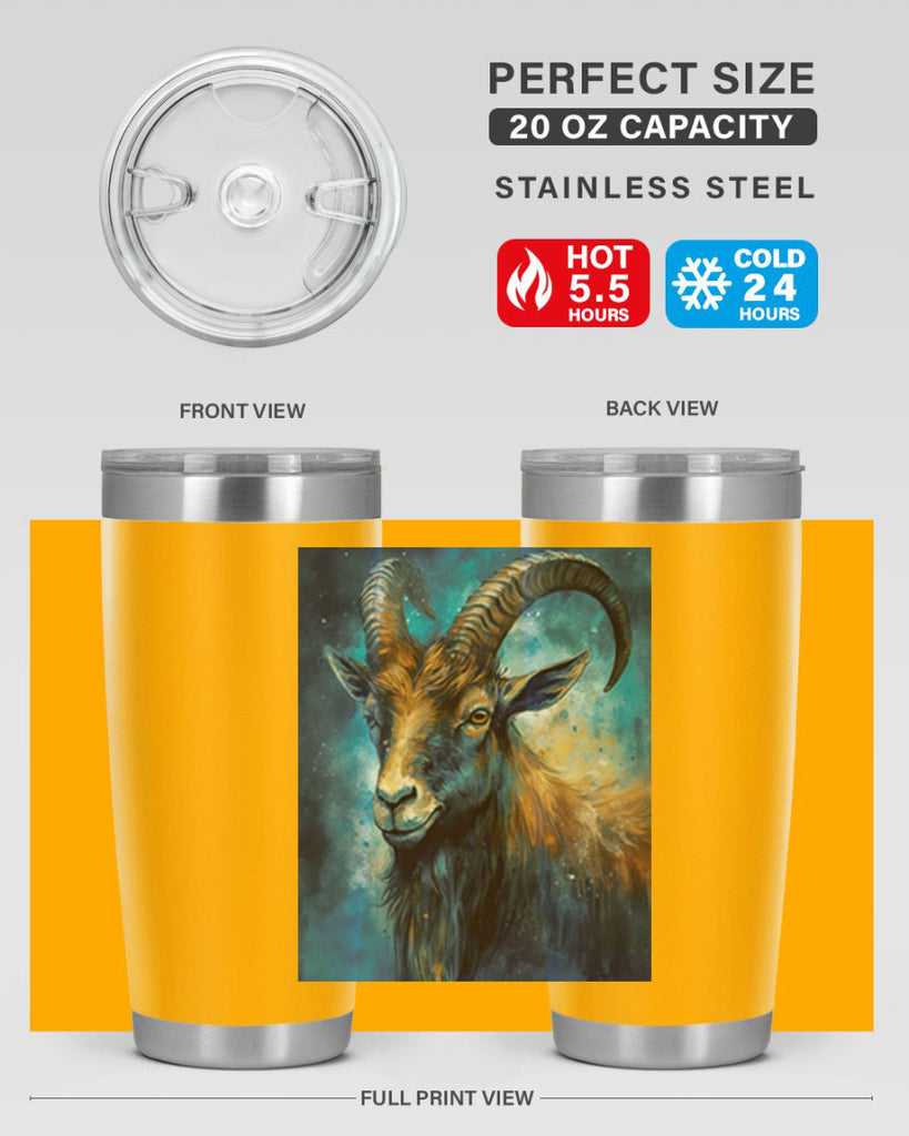 Capricorn 37#- zodiac- Tumbler