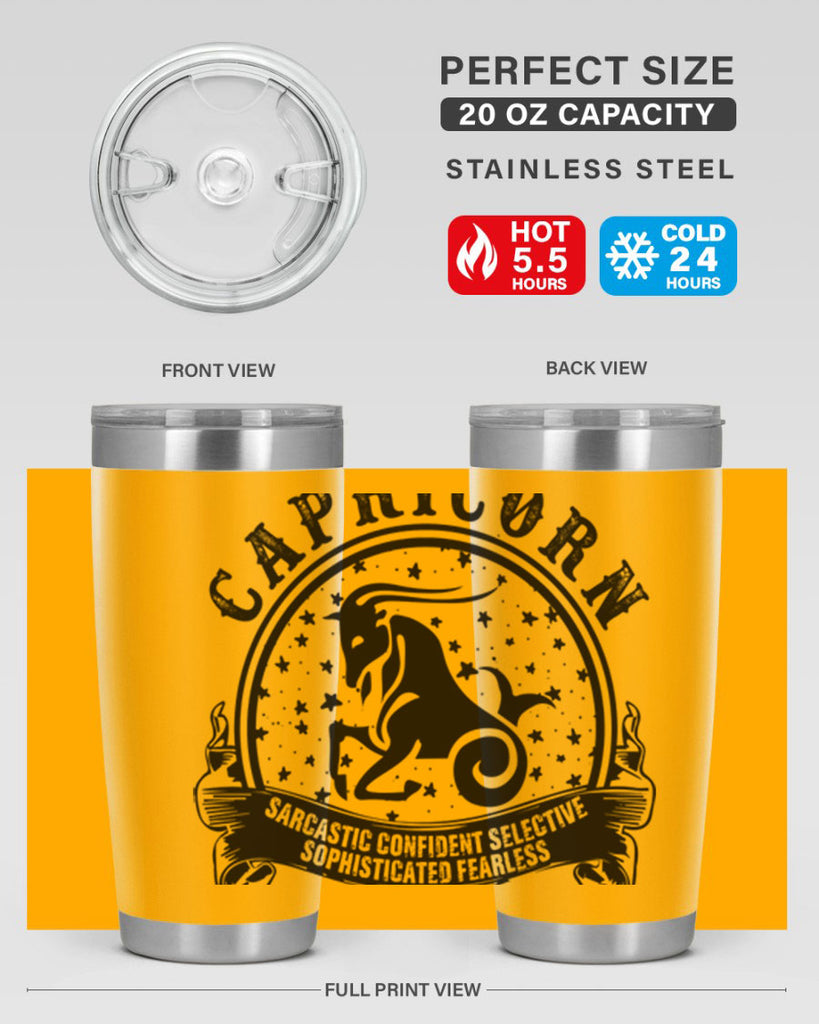 Capricorn 38#- zodiac- Tumbler