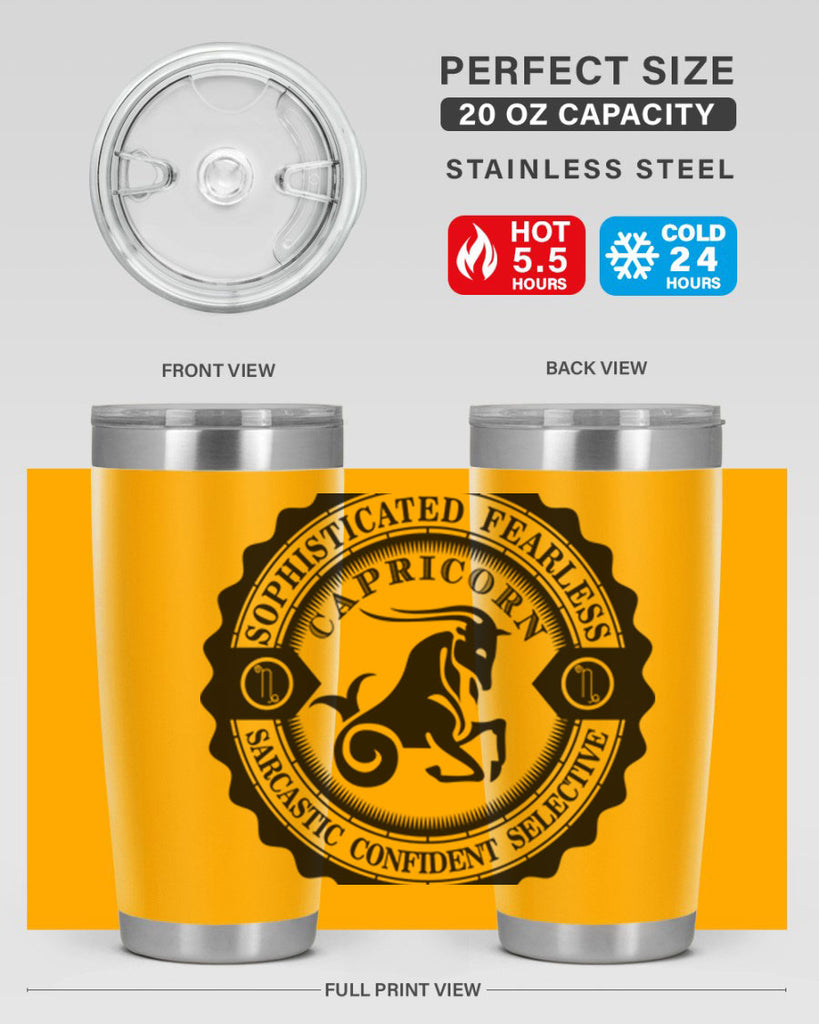 Capricorn 40#- zodiac- Tumbler