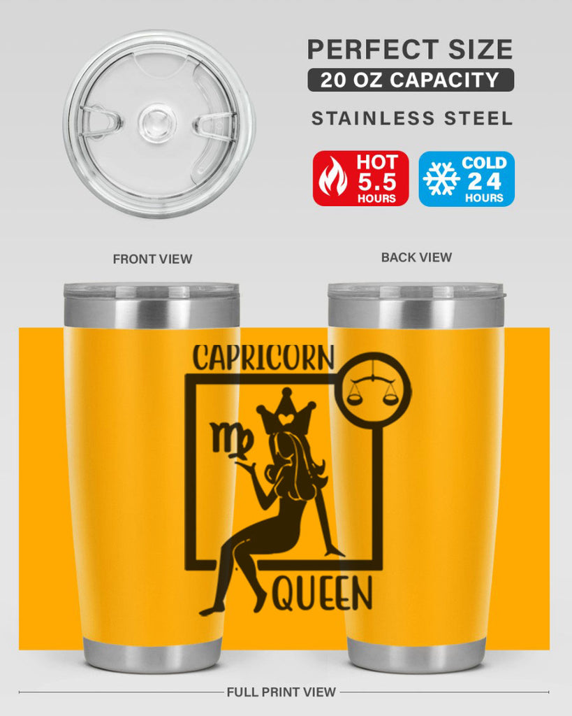 Capricorn queen 194#- zodiac- Tumbler