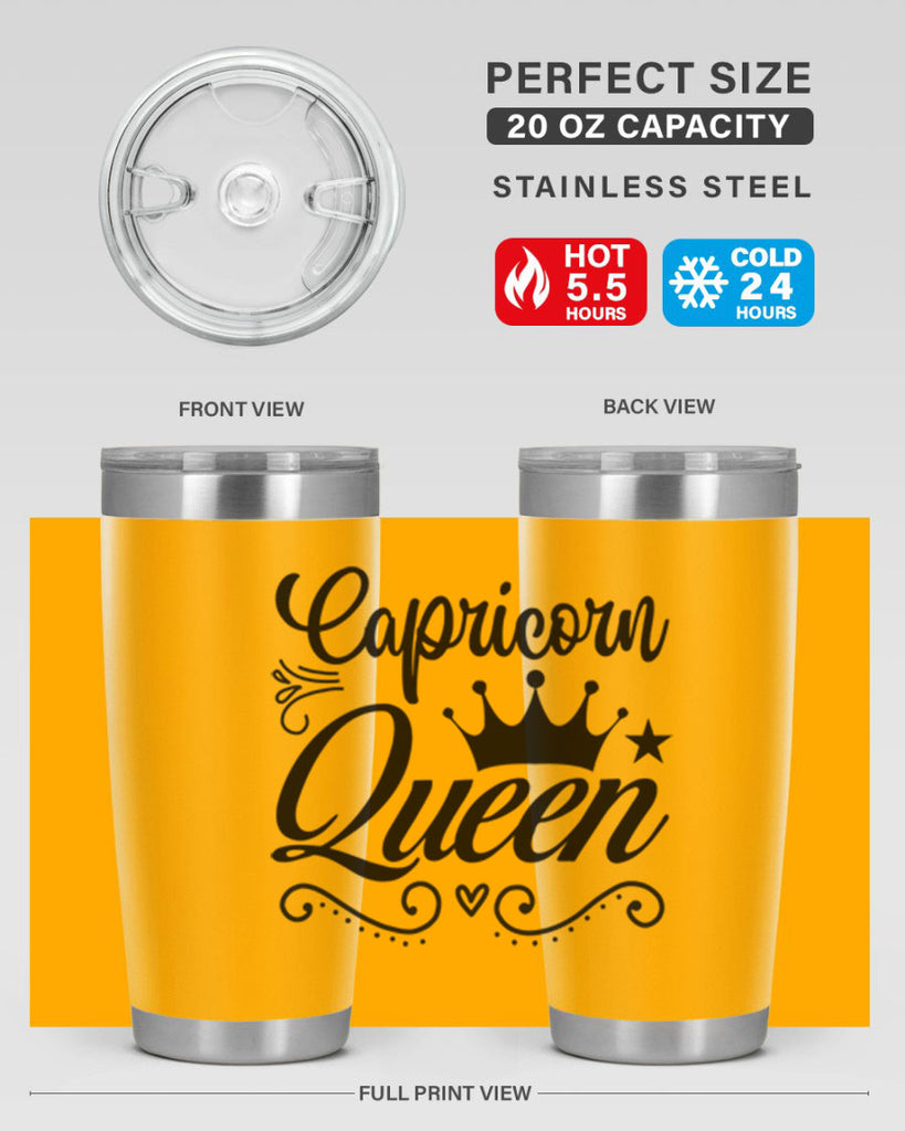 Capricorn queen 196#- zodiac- Tumbler