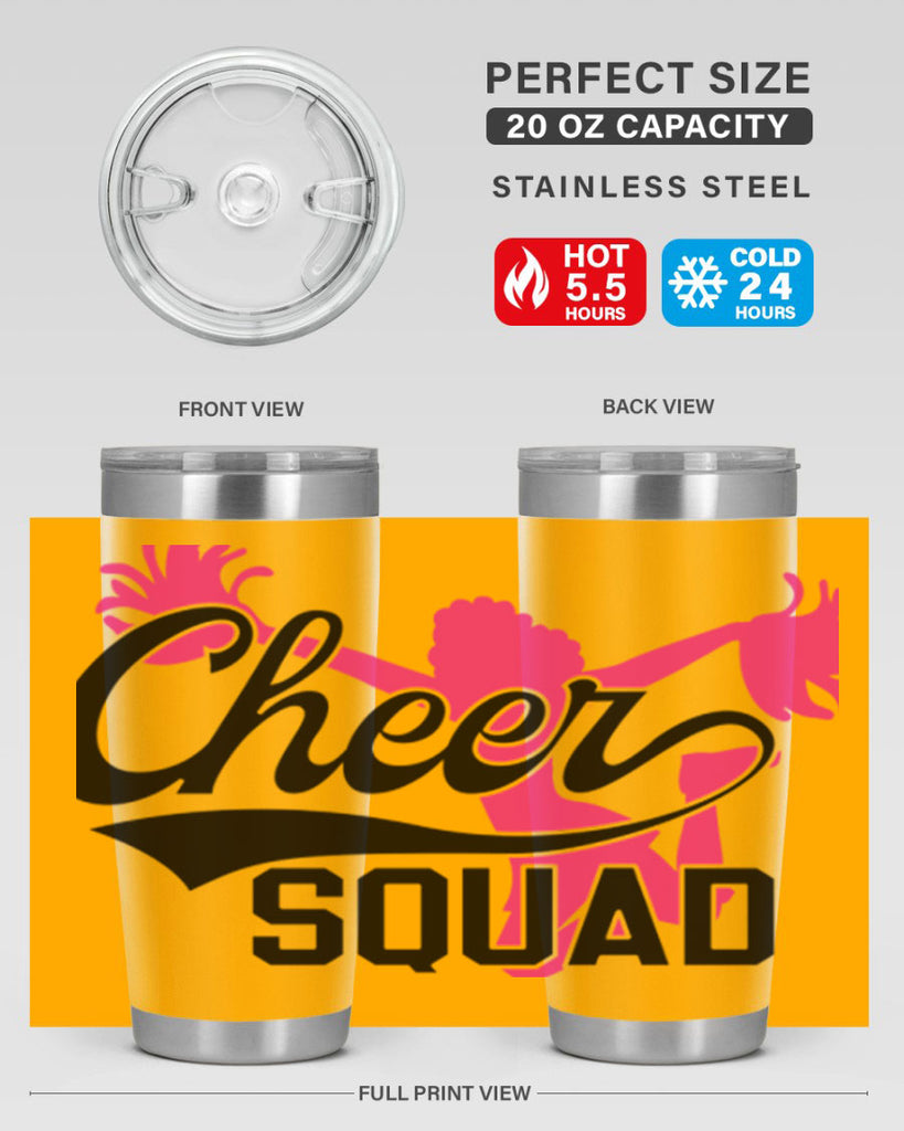 Cheer squad 1380#- cheer- Tumbler