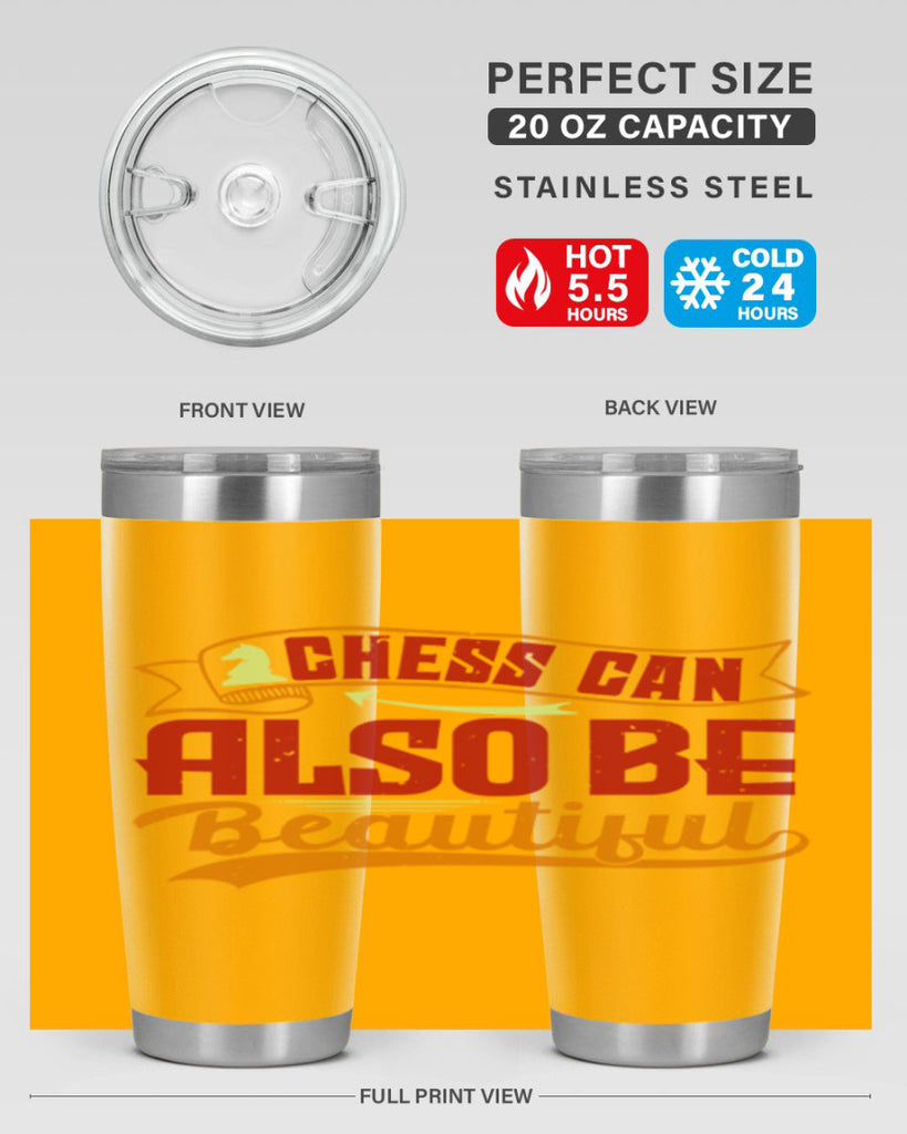 Chess can also be beautiful 28#- chess- Tumbler