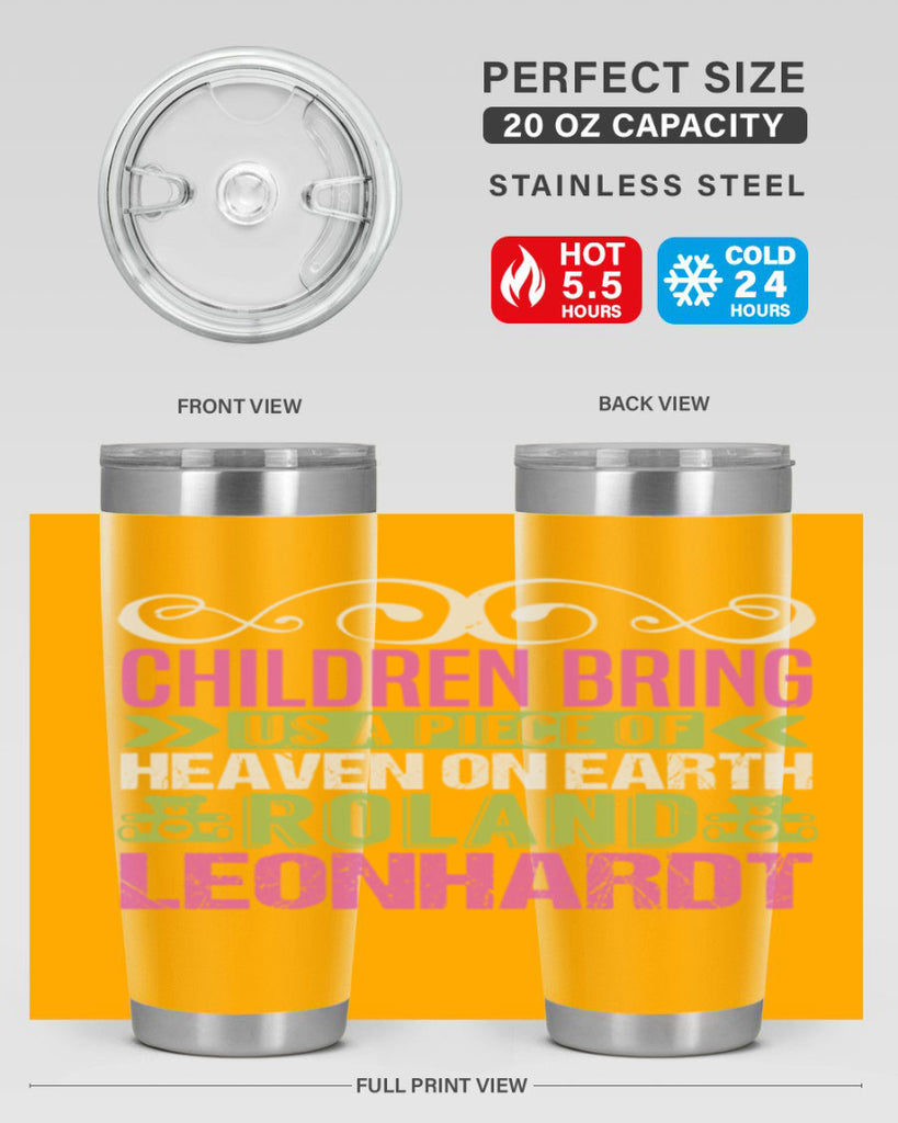 Children bring us a piece of Heaven Style 284#- baby- tumbler