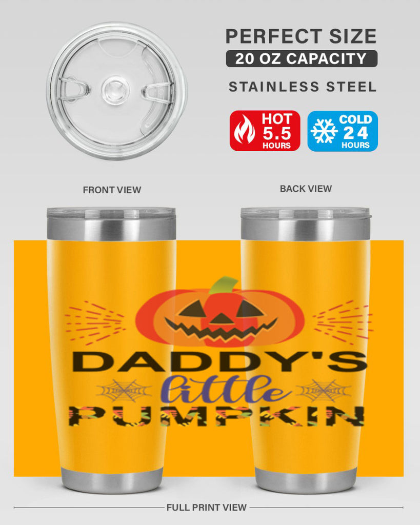 Daddyslittlepumpkin 68#- fall- Tumbler