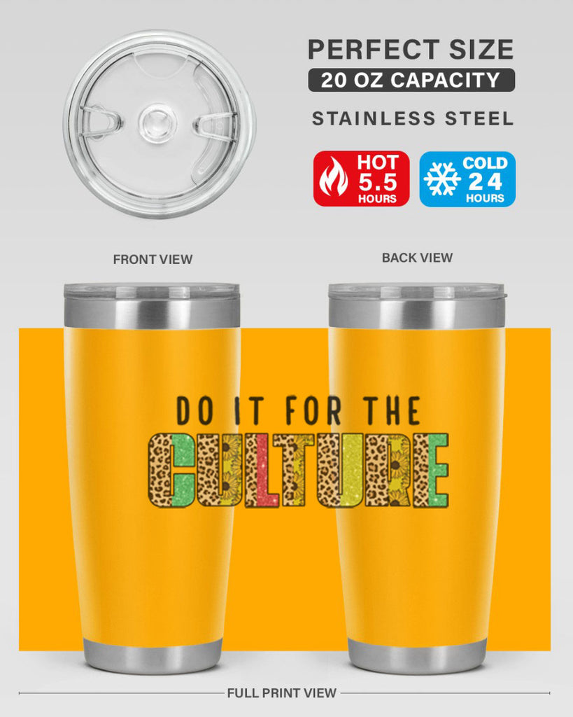 Do It For The Culture Juneteenth Png 12#- Juneteenth- tumbler