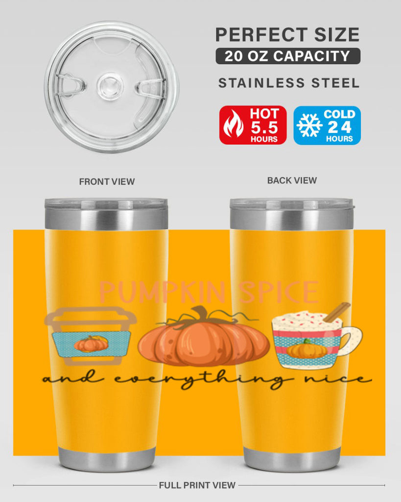 Fall Pumpkin Spice 127#- fall- Tumbler