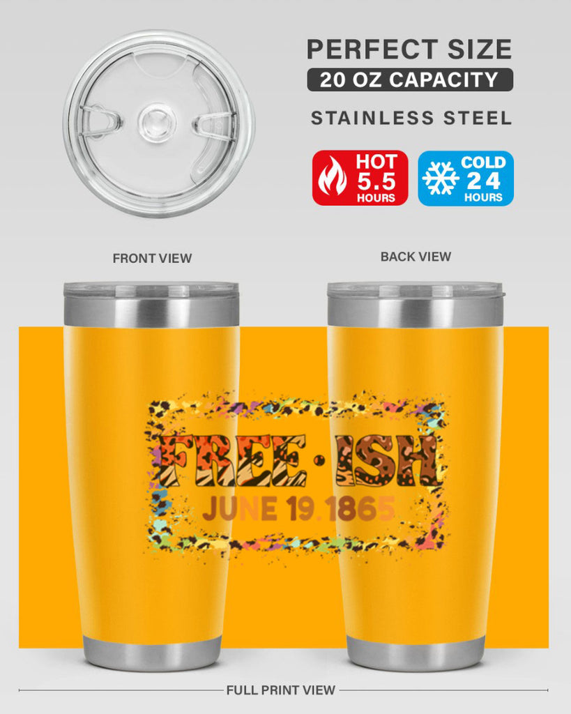 FreeIsh June 1865 Junteenth Png 32#- Juneteenth- tumbler