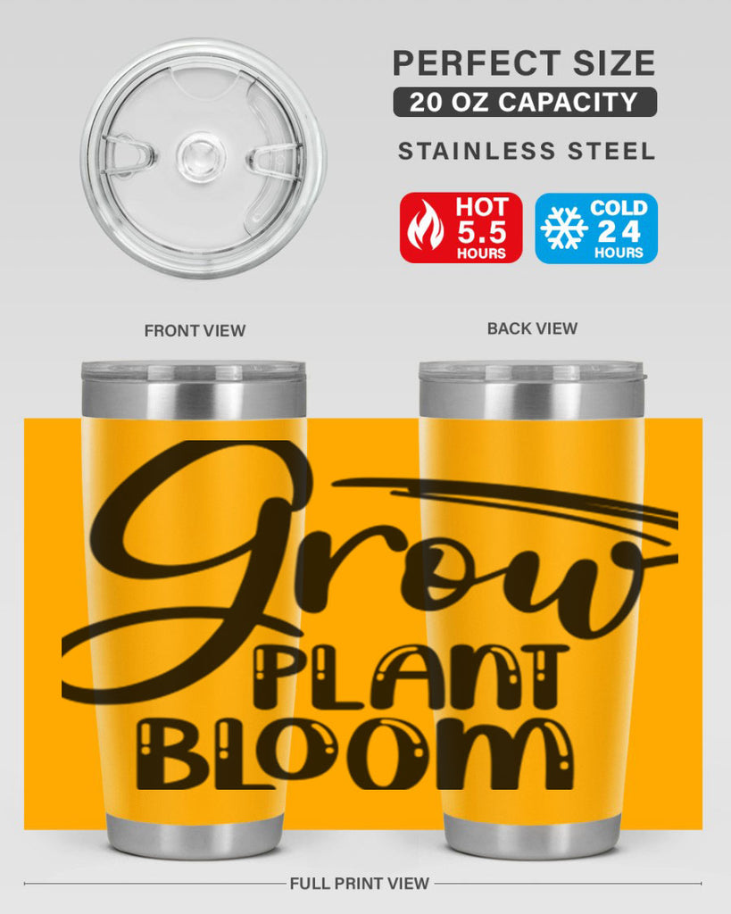 GROW PLANT BLOOM  151#- spring- Tumbler