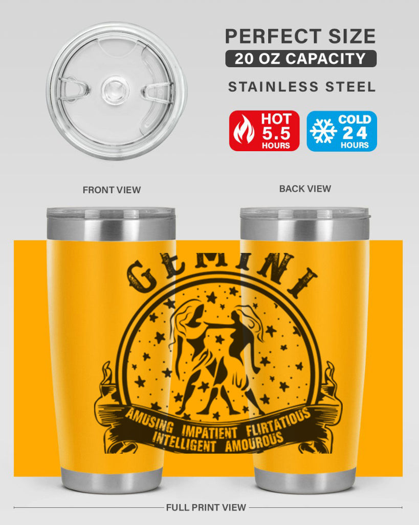 Gemini 9#- zodiac- Tumbler