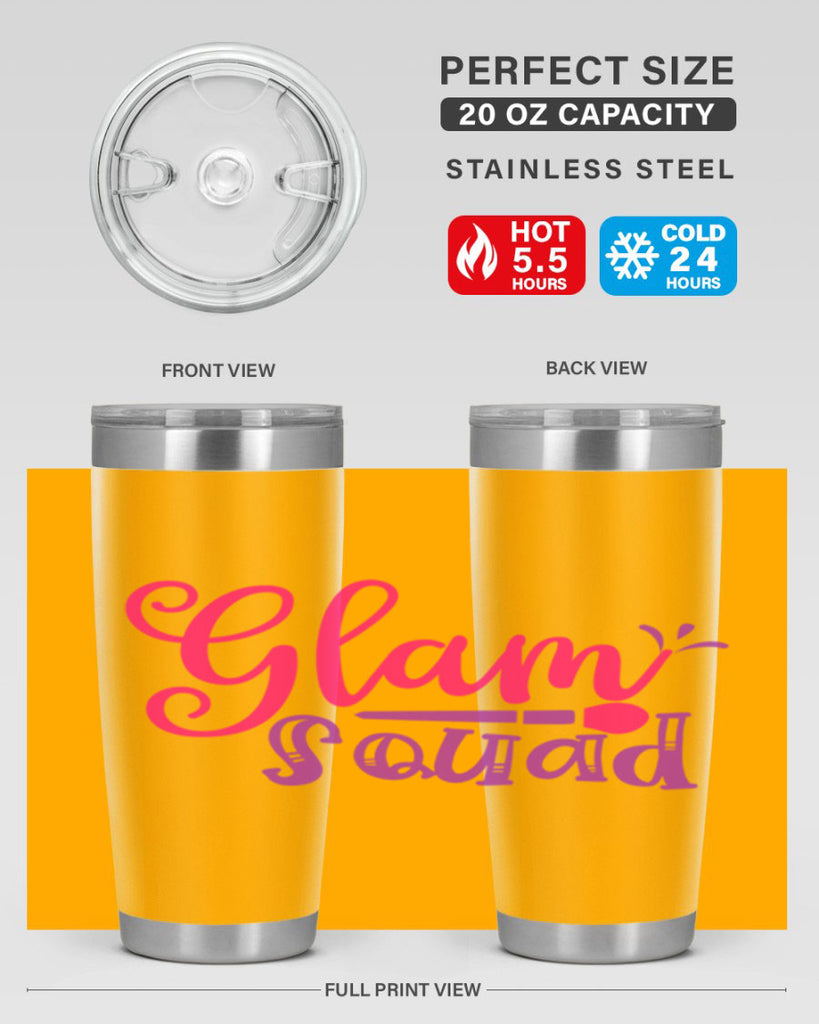 Glam Squad Style 237#- make up- Tumbler