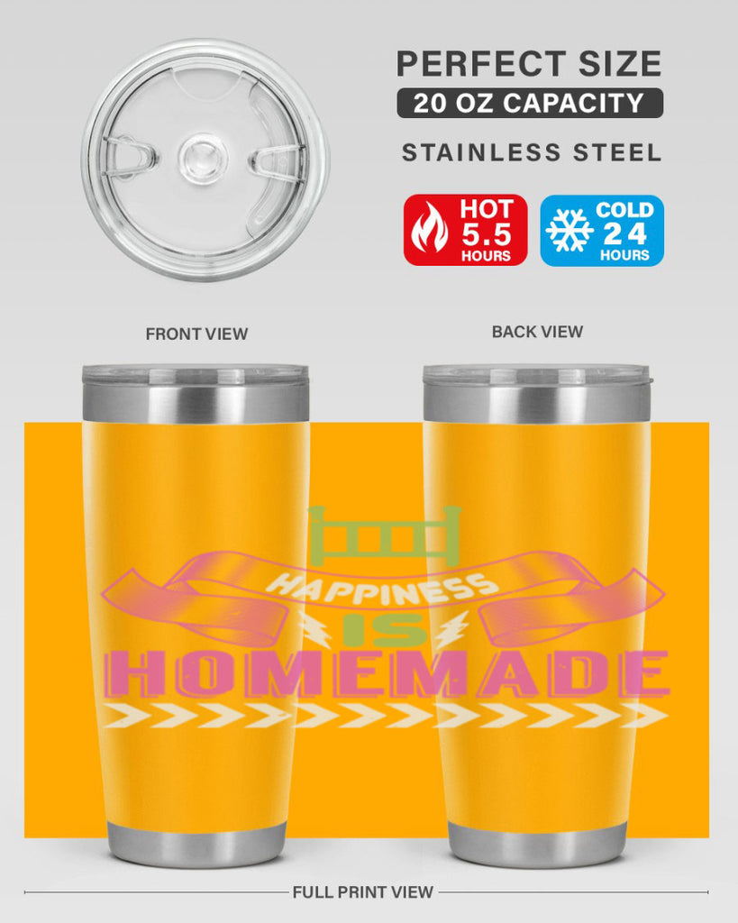 Happiness is Homemade Style 262#- baby- tumbler