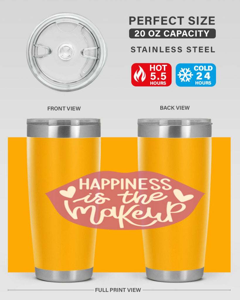 Happiness is the Makeup Style 92#- make up- Tumbler