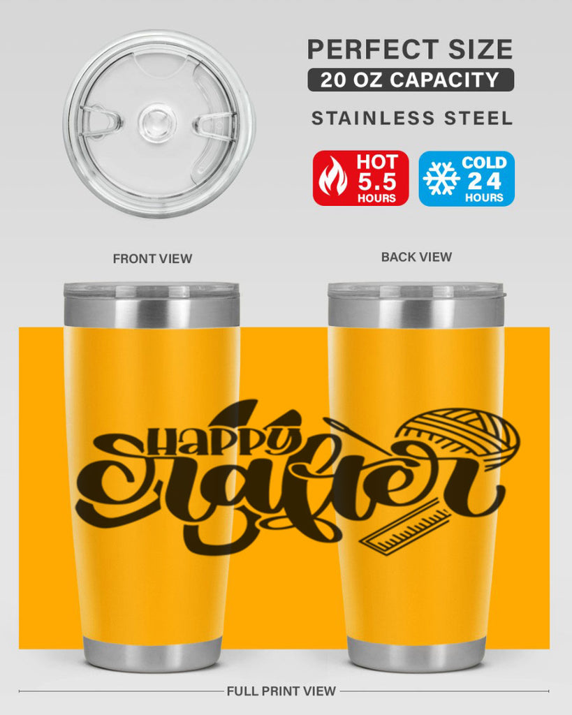 Happy Craften 24#- crafting- Tumbler