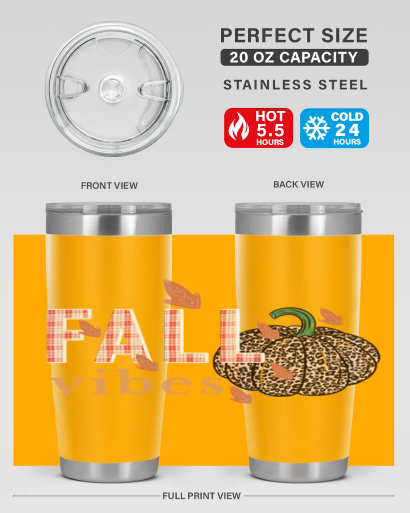 Happy Thanksgiving 252#- fall- Tumbler