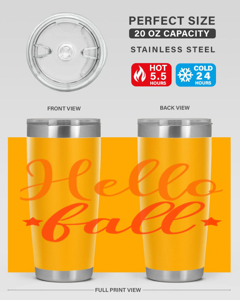 Hello Fall Design 278#- fall- Tumbler