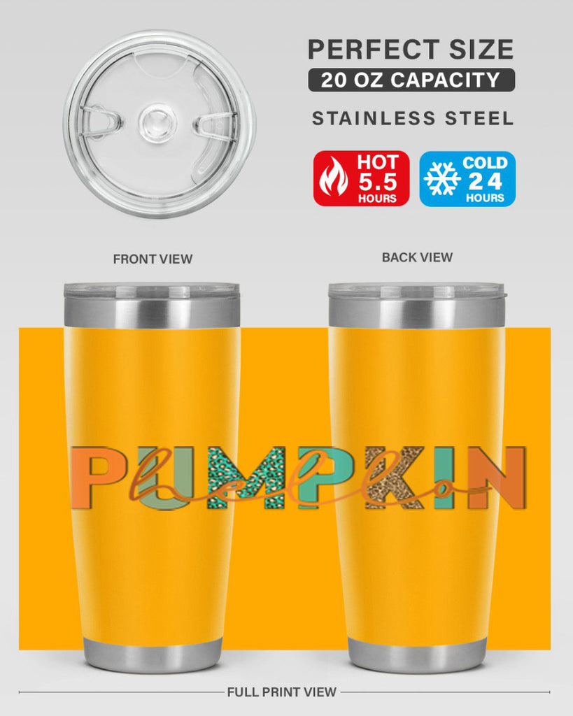 Hello Pumpkin 285#- fall- Tumbler