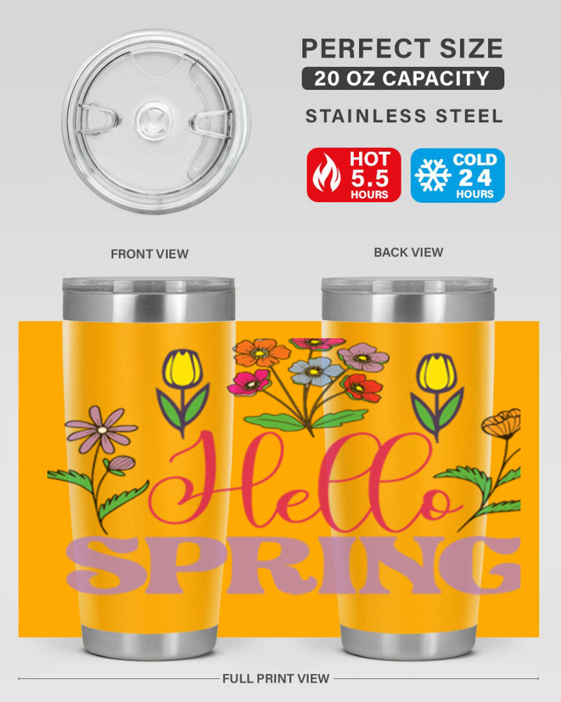 Hello Spring  233#- spring- Tumbler
