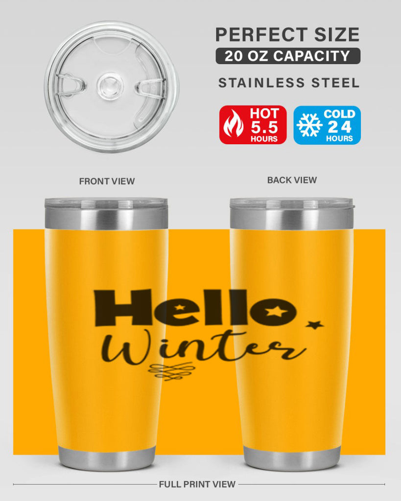 Hello Winter 170#- winter- Tumbler