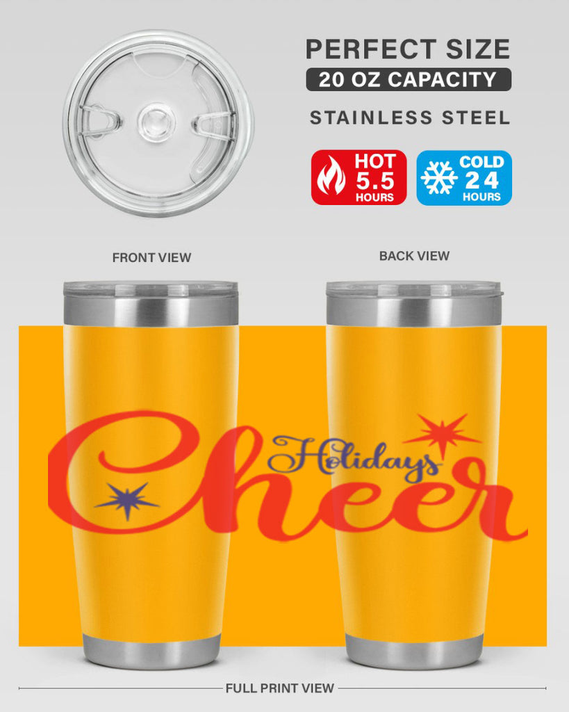 Holidays Cheer 191#- winter- Tumbler