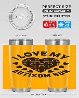 I love my Style 45#- autism- Tumbler