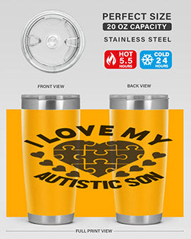 I love my Style 46#- autism- Tumbler
