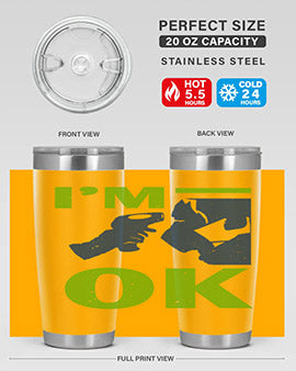 Im ok Style 30#- corona virus- Tumbler