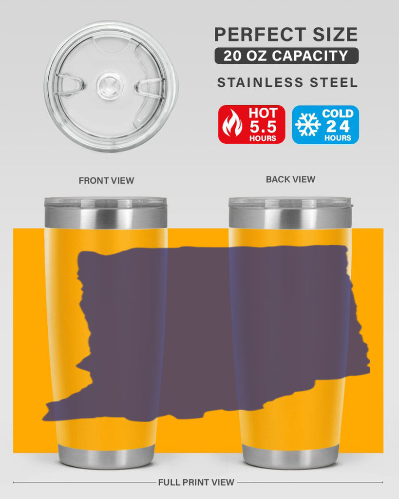 Indiana 37#- stateflags- Tumbler