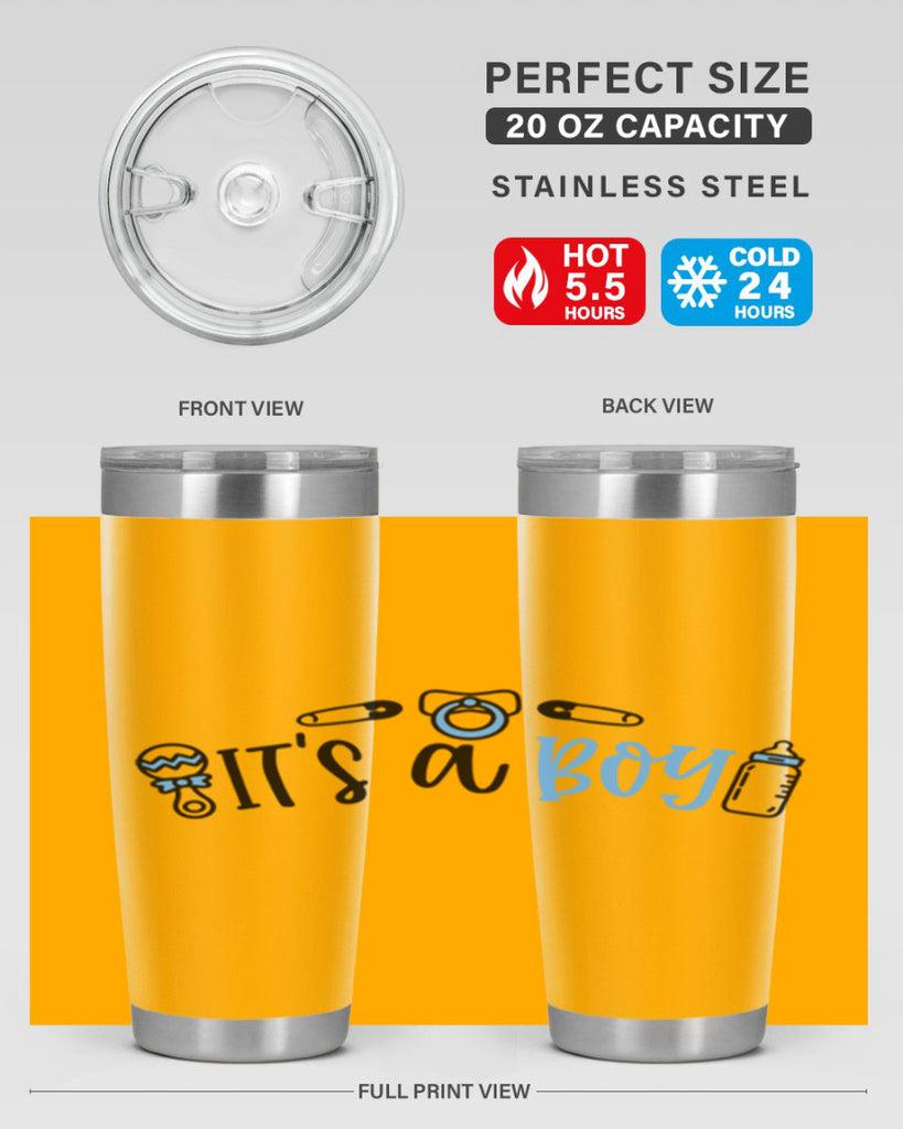 Its A Boy Style 80#- baby- tumbler