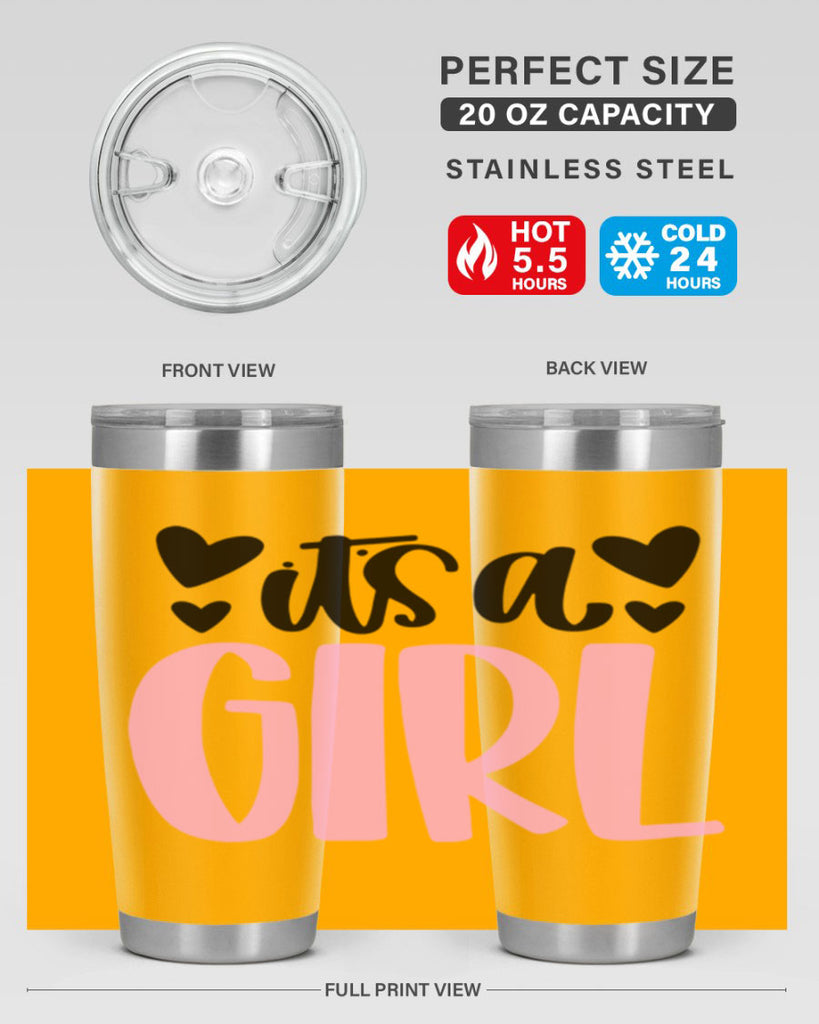 Its A Girl Style 79#- baby- tumbler