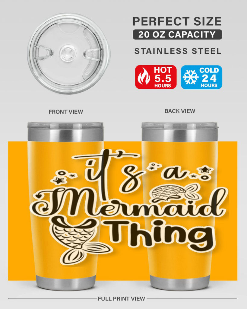 Its A Mermaid Thing 285#- mermaid- Tumbler