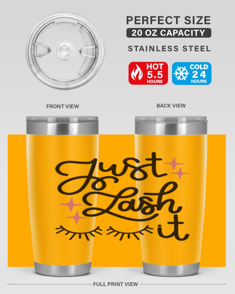 Just Lash It Style 76#- make up- Tumbler