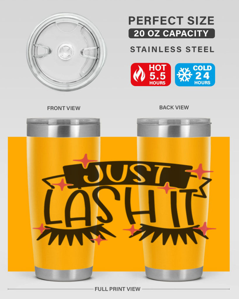 Just Lash It Style 77#- make up- Tumbler