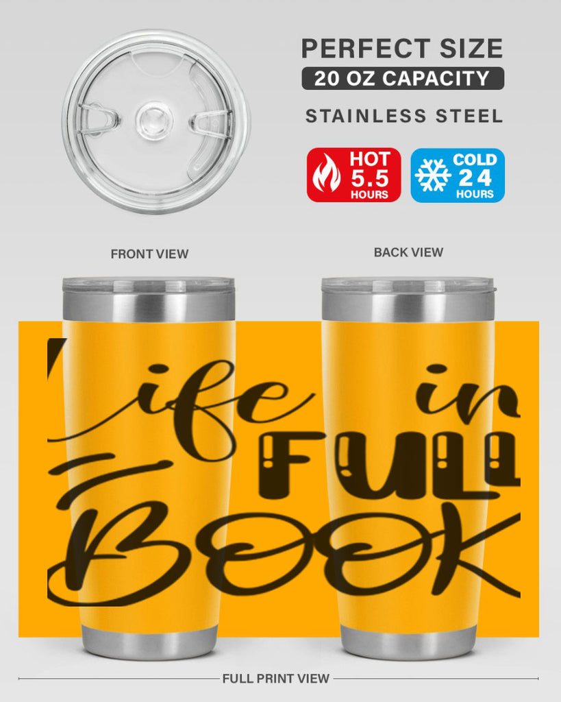 LIFE in FULL BOOK  300#- spring- Tumbler