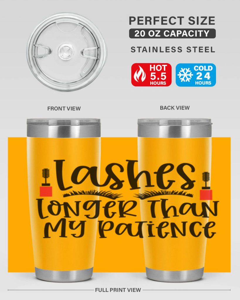 Lashes Longer Than My Patience Style 231#- make up- Tumbler