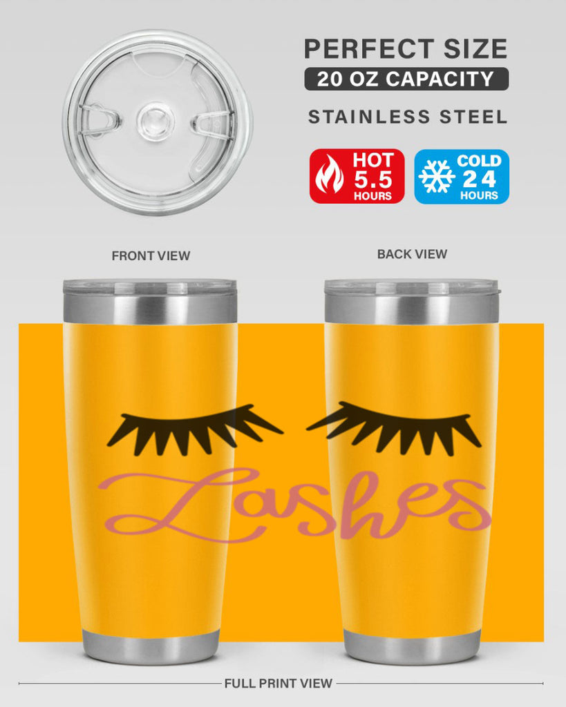 Lashes Style 69#- make up- Tumbler
