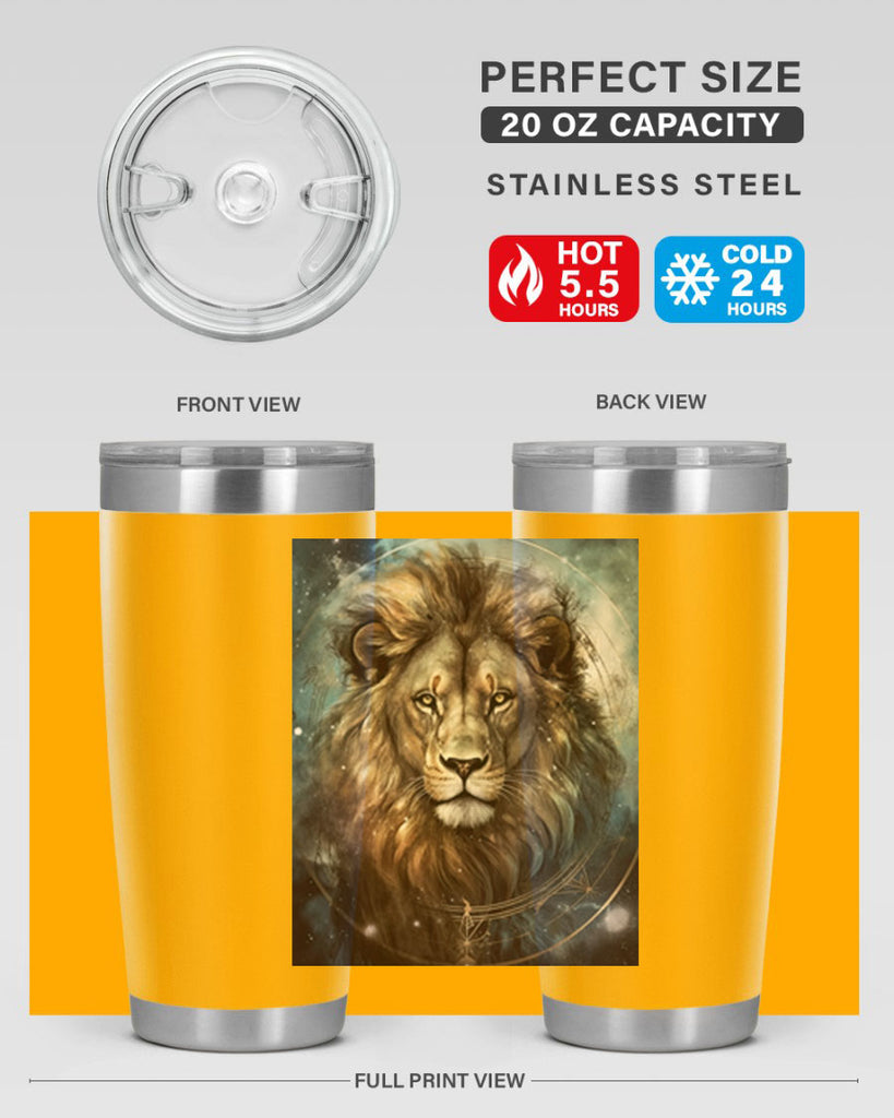 Leo 58#- zodiac- Tumbler