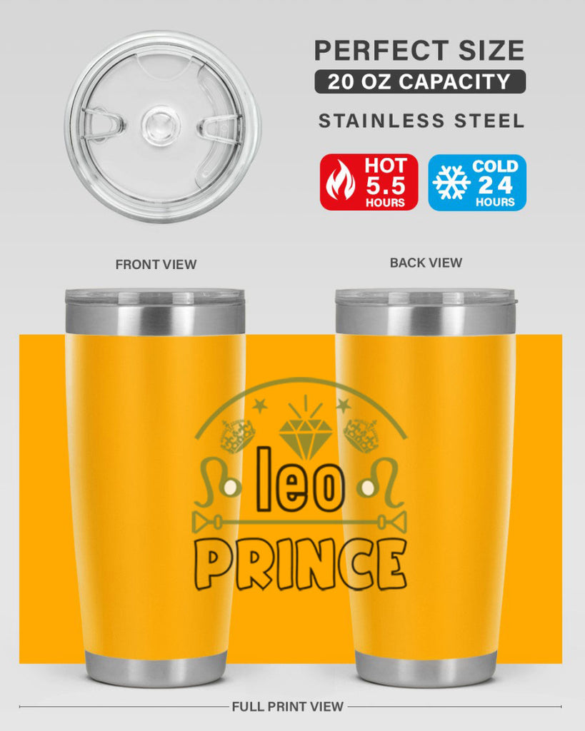 Leo prince 291#- zodiac- Tumbler