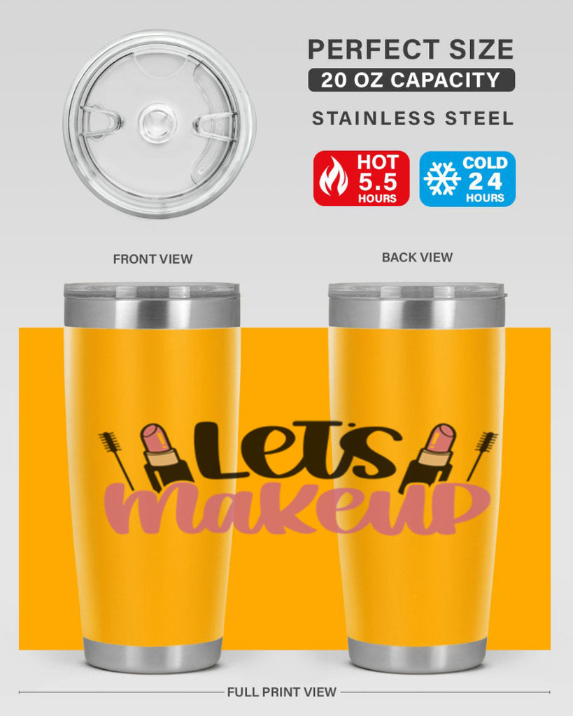 Let∩s Makeup Style 62#- make up- Tumbler