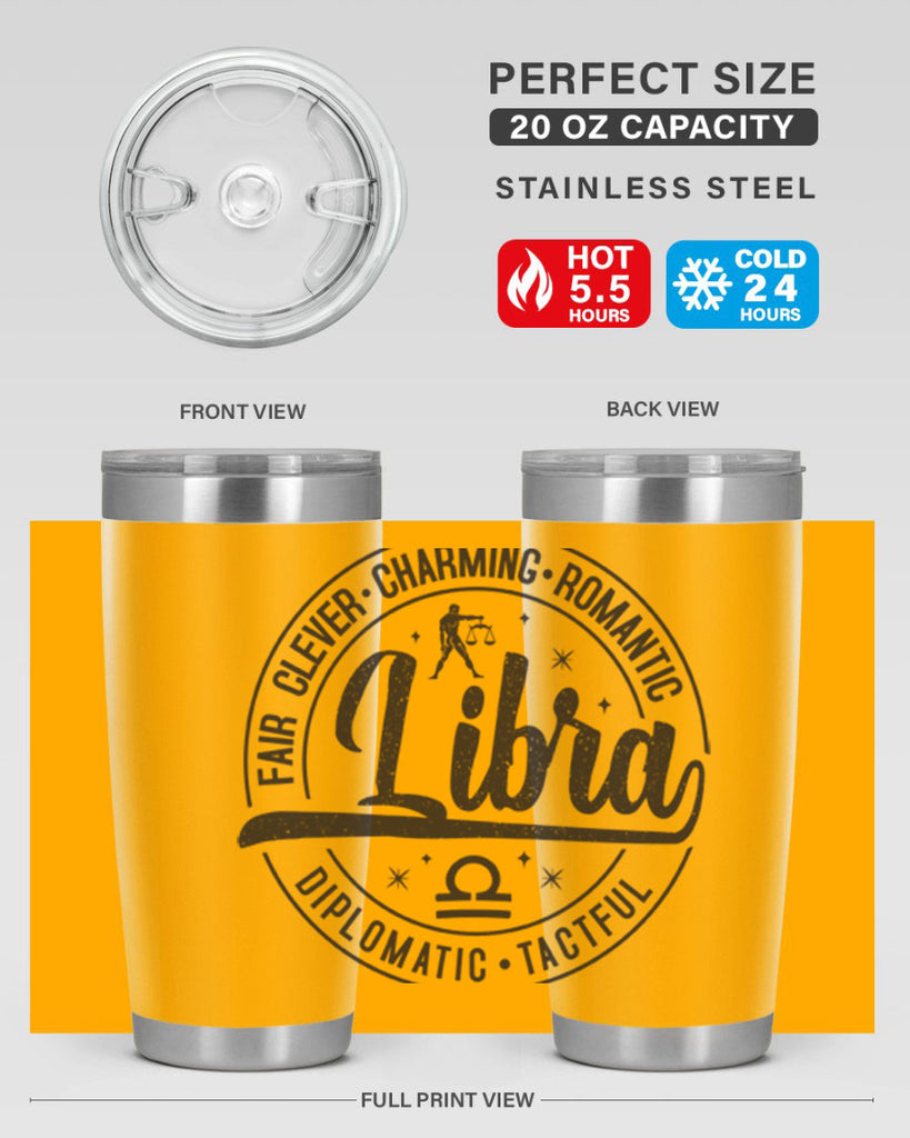 Libra 323#- zodiac- Tumbler