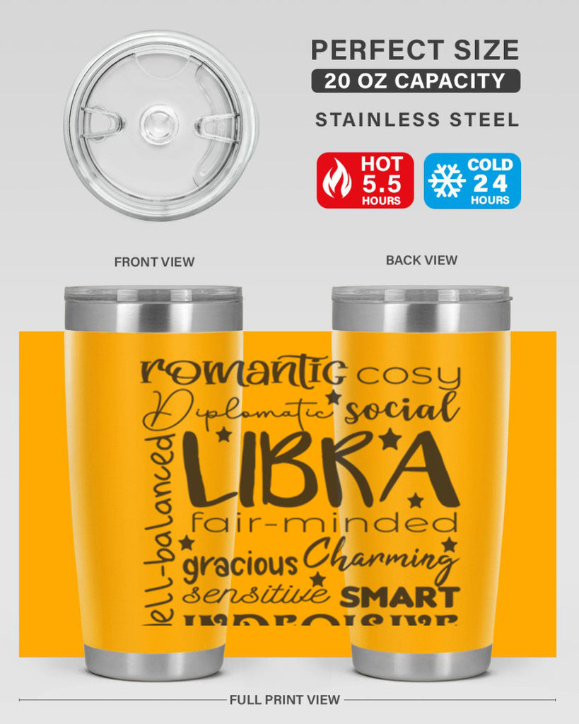 Libra 569#- zodiac- Tumbler