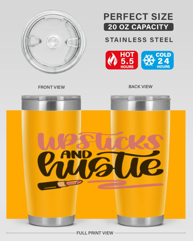 Lipstick And Hustie Style 58#- make up- Tumbler