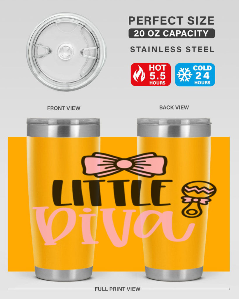 Little Diva Style 63#- baby- tumbler