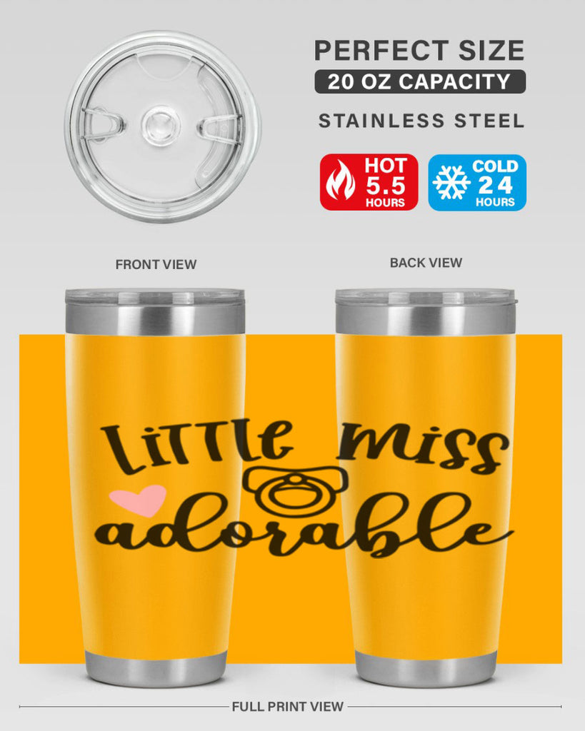 Little Miss Adorable Style 59#- baby- tumbler