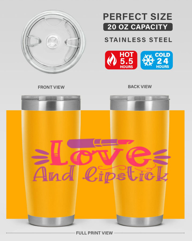 Love And Lipstick Style 225#- make up- Tumbler