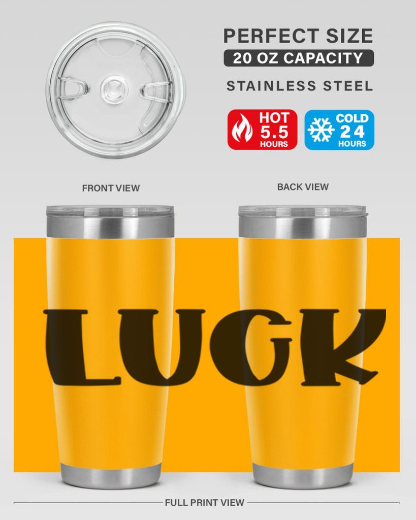 Luck Style 63#- St Patricks Day- Tumbler