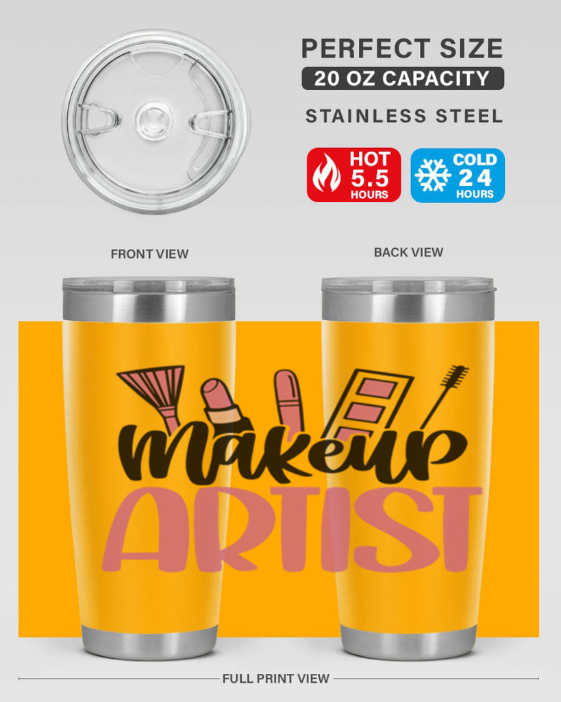 Makeup Artist Style 52#- make up- Tumbler